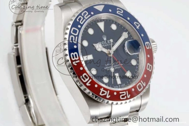 Blue CHS Edition Steel Red APSF Ceramic Dial II GMT-Master 904L 126719 Best BLRO Blue VR3285 1:1 0518